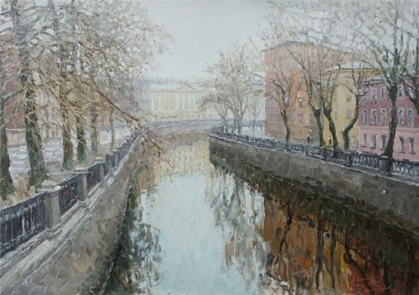 Художник Алексей Ефремов картины Весна