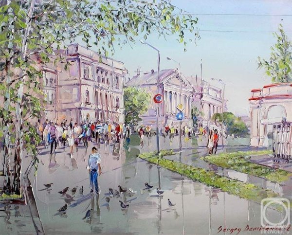 Самарский художник Дмитрий Спирос