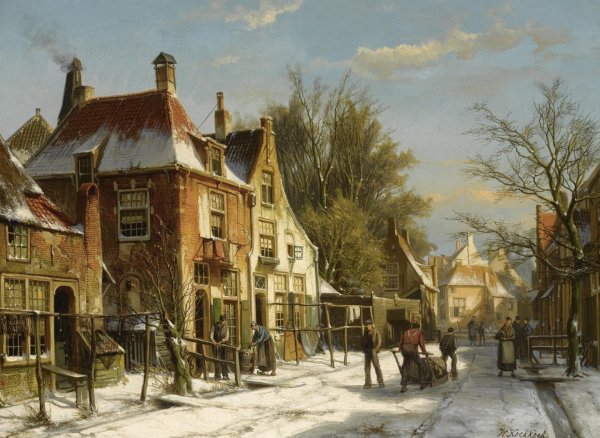 Художник Willem Koekkoek