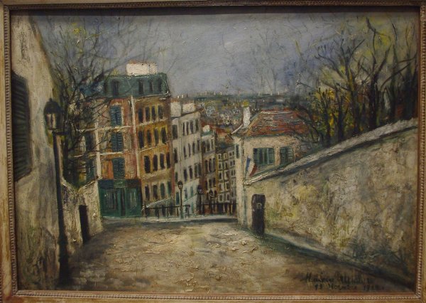 Утрилло улица Мон сени