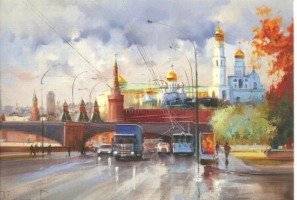 Картины Москвы 20 века Шалаев
