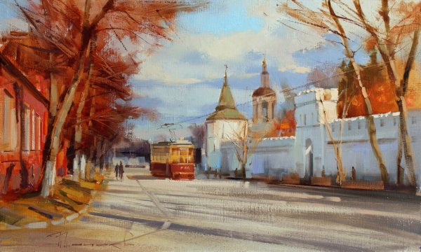 Живопись , Алексей Шалаев , пейзаж, Москва