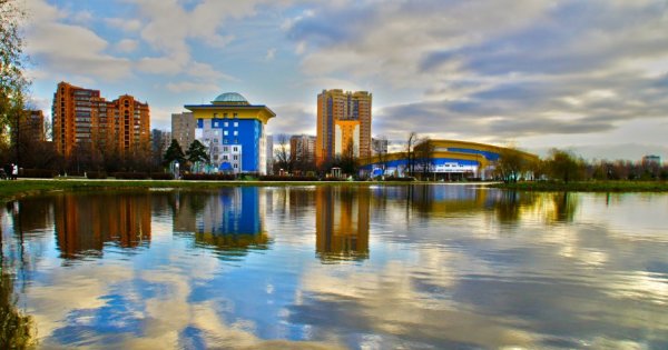 Центральный пруд Одинцово