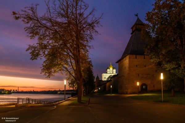 Красивые закаты Псков