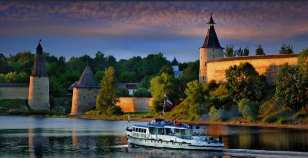 Псков природа город