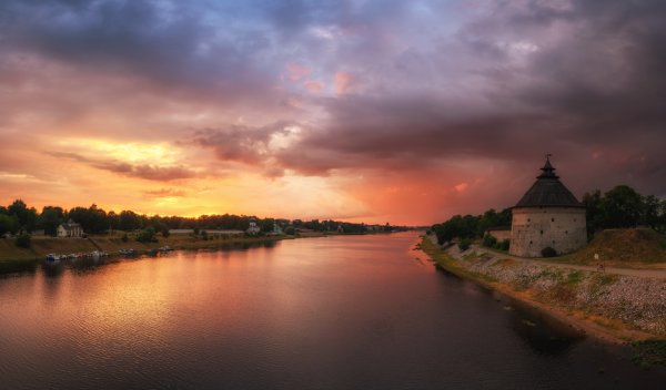 Псков река Пскова