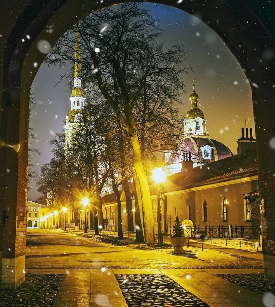 Спокойной ночи ночной город