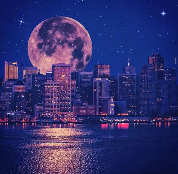 Ночь улица фонарь