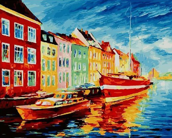 Живопись акрилом Амстердам