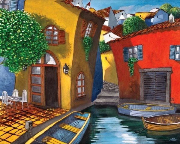 Мигель Фрейтас городской пейзаж