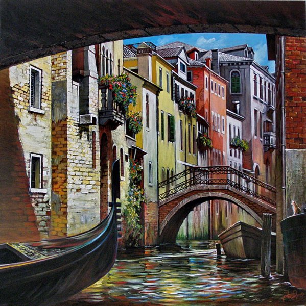 Художник Аркадий Острицкий: Венеция