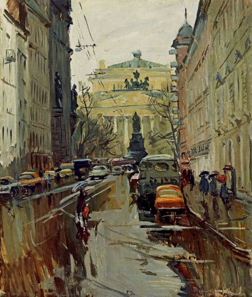 Художник гальен Лалу Эжен Мулен Руж