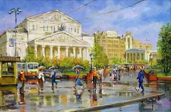 Пименов художник Тверская улица