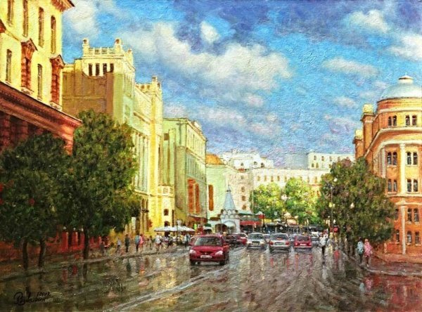 Художник Соловьев Сергей Николаевич Москва