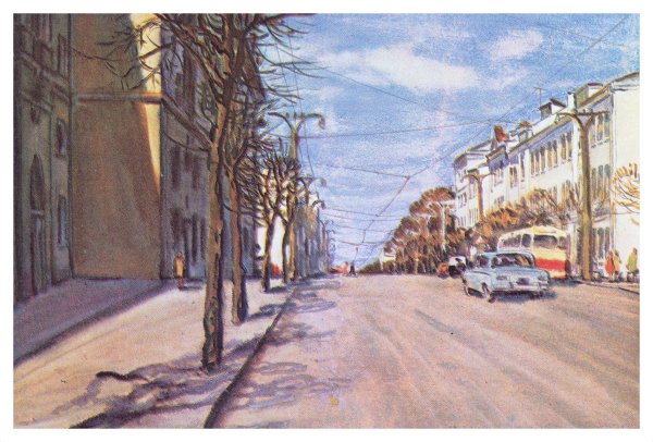 Семенов Александр Михайлович городские пейзажи