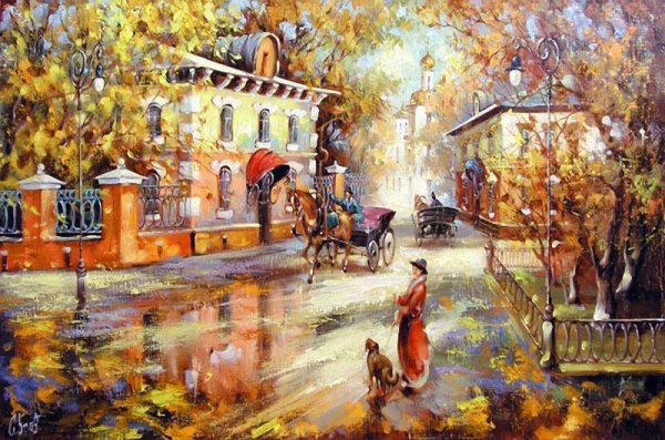 Сергей боев художник картины Москва