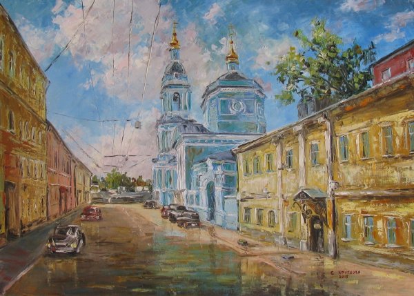 Серебрянический переулок Церковь