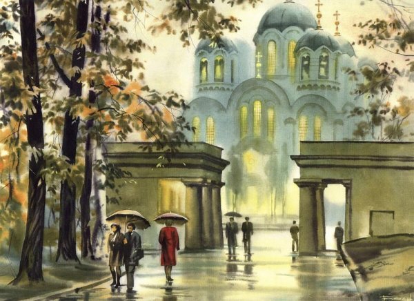 Сергей Брандт. Городской пейзаж