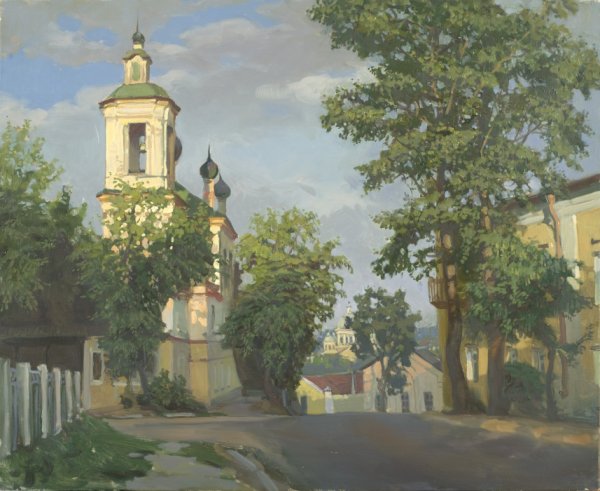 Церковь картины художников Торжок