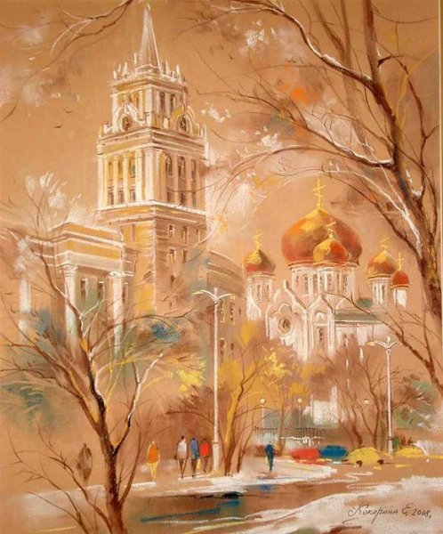 Елена Кокорина художник Воронеж