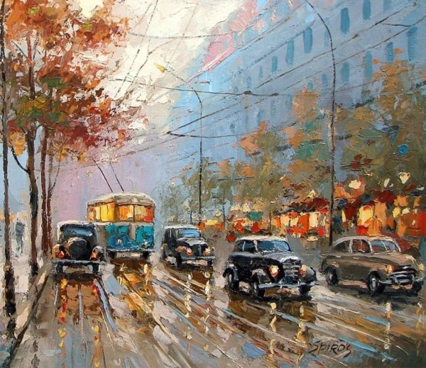 Самарский художник Спирос