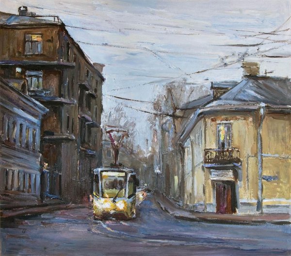 Самарские пейзажи картины Дмитрия Спироса