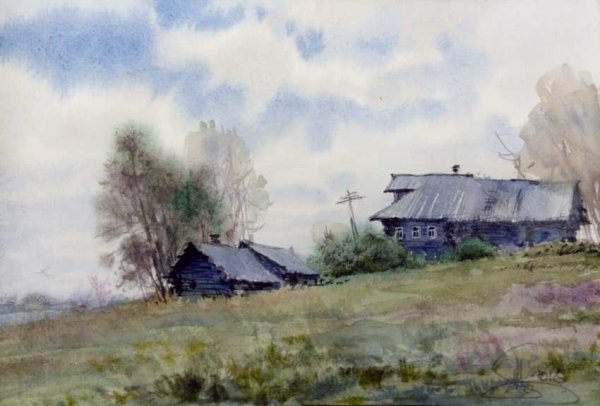 Пленэрные зарисовки города Пушкина