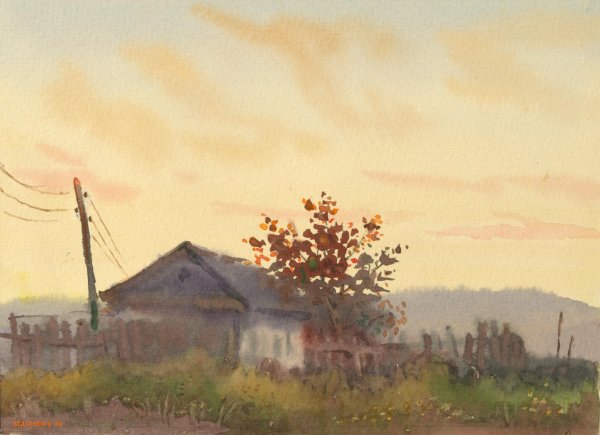 Пленэрные зарисовки Андрияка