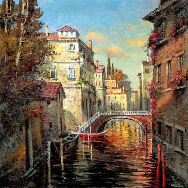 Афремов художник Венеция