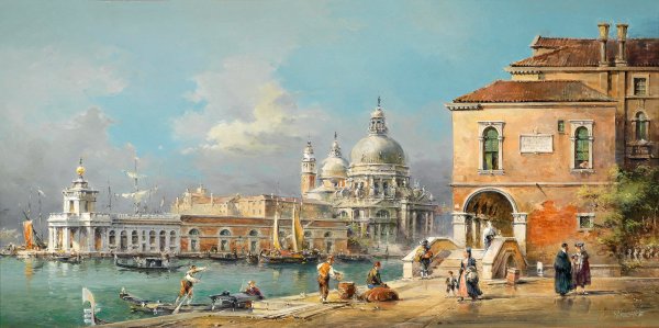 Итальянский художник Симон Пазини