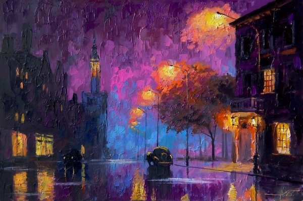 Бутырский Алексей художник трамваи Сан Франциско