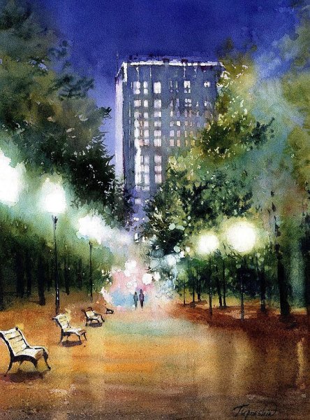 Евгений Лушпин Сумерки в Москве