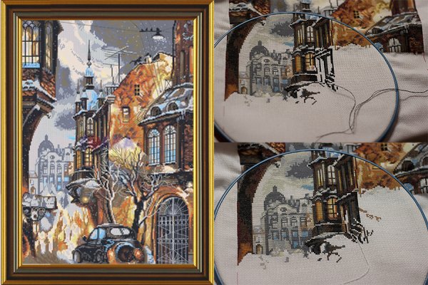 Снег в городе Нова Слобода