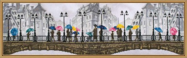 Набор для вышивания «Nova Sloboda» ср 2217 яркий дождь