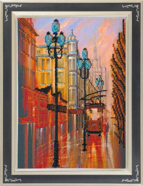 Вышивка крестом Риолис пейзажи городские