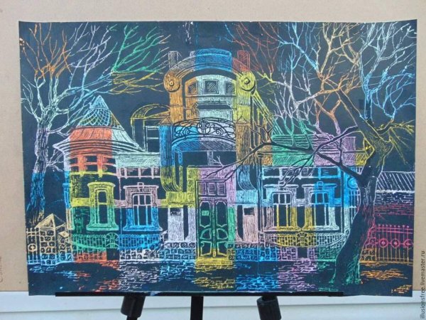 Граттаж храм