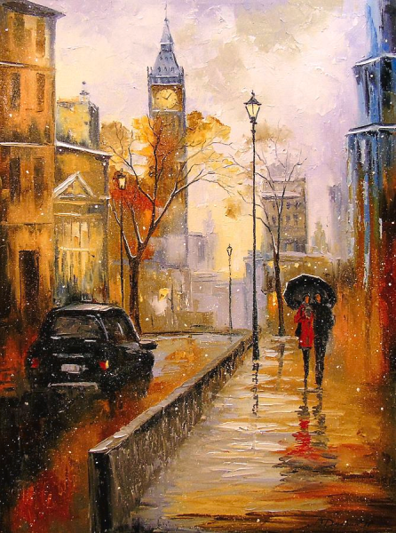 Джереми Манн городские пейзажи