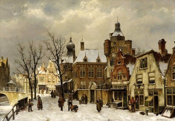 Художник Willem Koekkoek