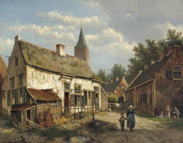 Художник Willem Koekkoek