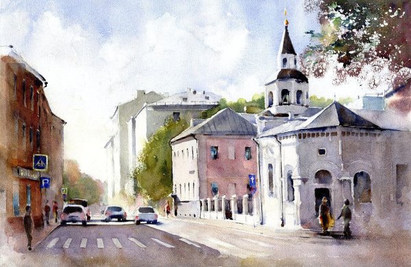 Горячев Владимир художник акварелист