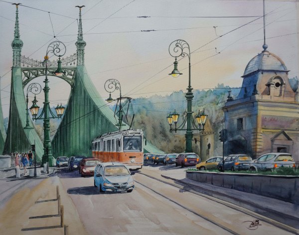 Тупоршин Владимир акварель Москва