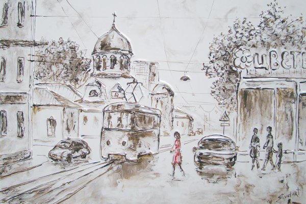 Татьяна Шундеева художник городской пейзаж