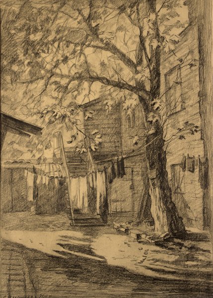 Пейзаж соусом