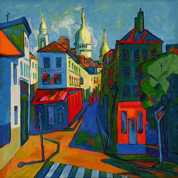 Городской пейзаж в изобразительном искусстве