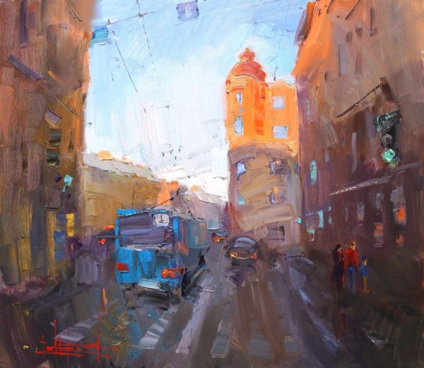 Питер двор колодец скетч