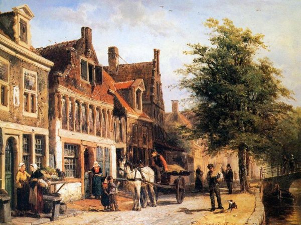 Cornelis Springer картины