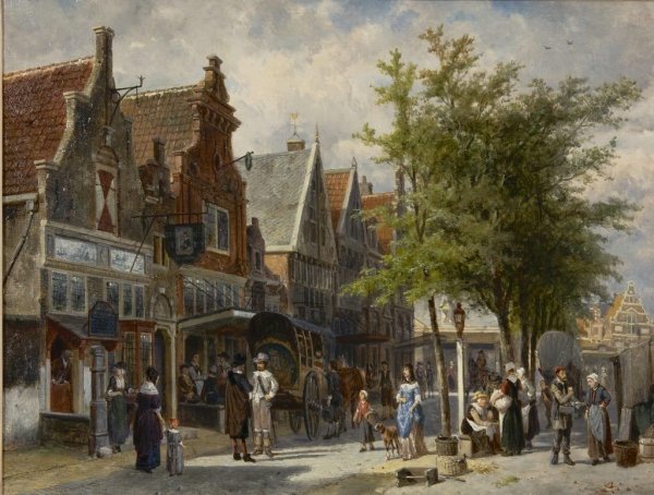 Художник Шарль Лейкерт