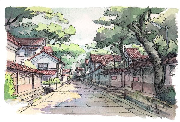 Корея Южная Сеул переулок