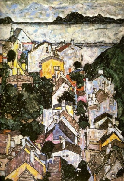 Эгон Шиле пейзажи