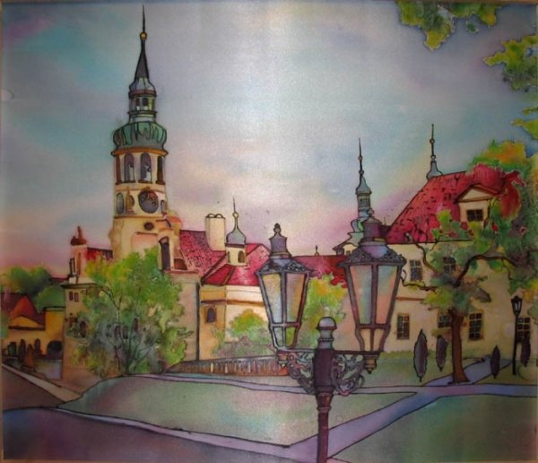 Холодный батик Прага